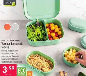 ALDI Vershouddozenset, 5-delig aanbieding