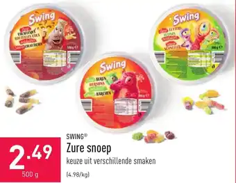 ALDI Zure snoep 500g aanbieding