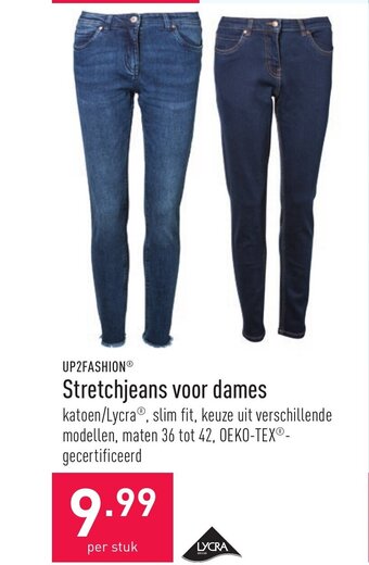 ALDI Stretchjeans voor dames aanbieding