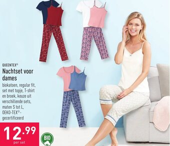 ALDI Nachtset voor dames aanbieding