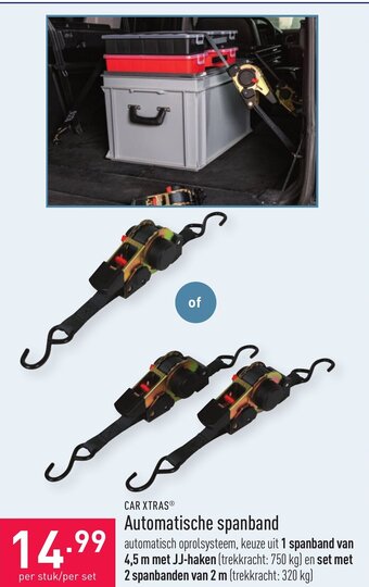 Automatische spanband