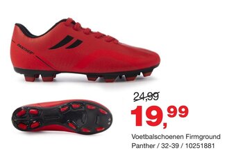 Voetbalschoenen firmground panther 32-39