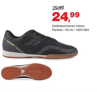 Bristol Voetbalschoenen indoor panther aanbieding