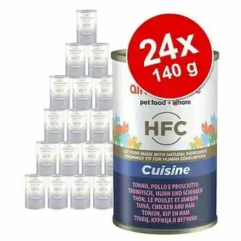 Zooplus 24 x 140 g Almo Nature HFC Kattenvoer - Kitten Kip - Voordeelpakket aanbieding
