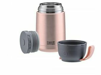 Multi bazar Lurch Iso-Pot Dubbelwandige Voedselthermos Rvs Roze 680Ml aanbieding