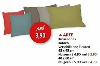 Weba Arte kussenhoes aanbieding