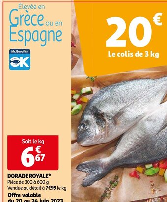Auchan DORADE ROYALE* aanbieding