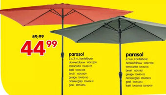 Yess Parasol aanbieding