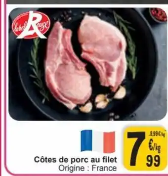 Cora Côtes de porc au filet aanbieding