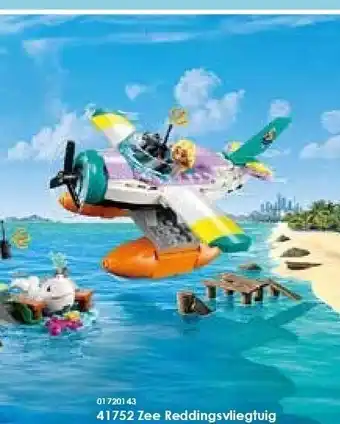 ToyChamp 41752 lego friends zee reddingsvliegtuig aanbieding