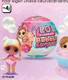 ToyChamp L.o.l. surprise! bubble surprise dolls aanbieding