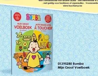 ToyChamp Bumba mijn groot voelboek aanbieding