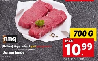 Lidl Dunne lende 700g aanbieding