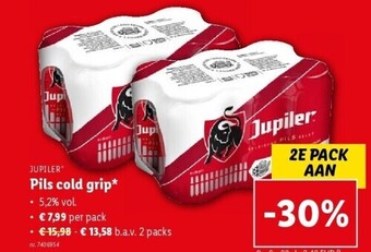 Lidl Pils cold grip aanbieding
