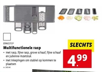 Lidl Multifunctionele rasp aanbieding