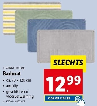 Lidl Badmat aanbieding