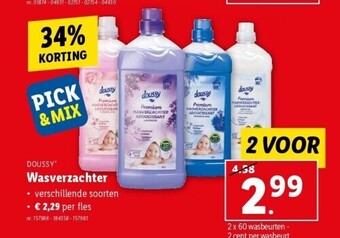 Lidl Wasverzachter aanbieding