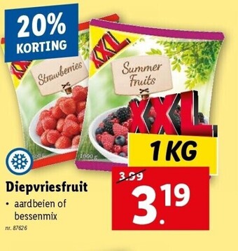 Diepvriesfruit 1kg