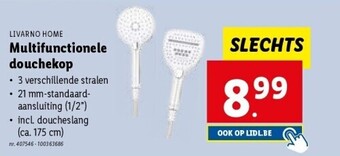 Lidl Multifunctionele douchekop aanbieding