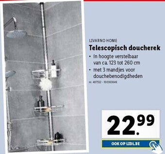 Telescopisch doucherek