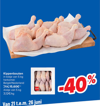 Carrefour Kippenbouten aanbieding