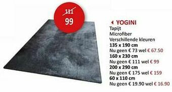 Weba Yogini tapijt aanbieding