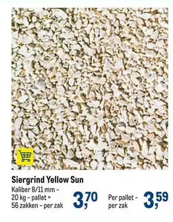 Makro Siergrind Yellow Sun aanbieding