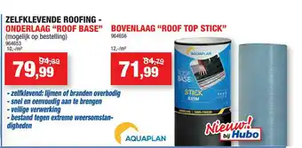 Hubo Zelfklevende Roofing aanbieding