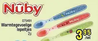 Warmtegevoelige Lepeltjes Nûby