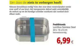 Fruitfriends Lunchbox Stainless Steel