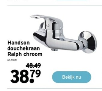 GAMMA Handson douchekraan ralph chroom aanbieding