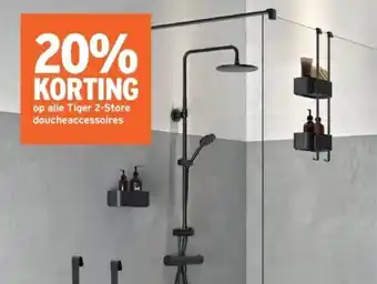 GAMMA Op alle tiger 2-store doucheaccessoires aanbieding