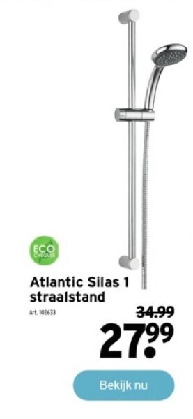 GAMMA Atlantic silas 1 straalstand aanbieding