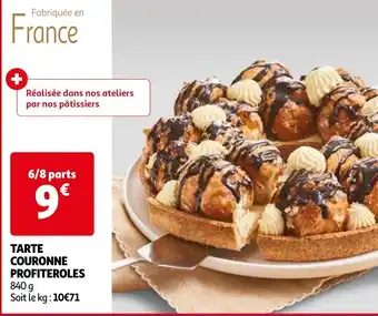 TARTE COURONNE PROFITEROLES 840 g