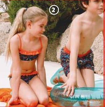 Auchan MAILLOT DE BAIN ENFANT INEXTENSO aanbieding