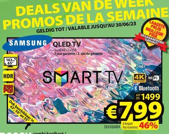 ElectroStock SAMSUNG QLED TV aanbieding