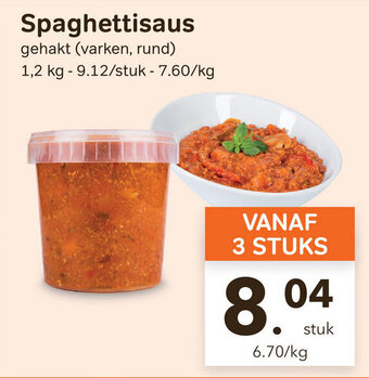 Bon Ap Spaghettisaus aanbieding