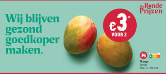 Delhaize Mango aanbieding
