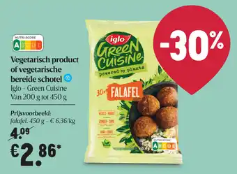 Delhaize Vegetarisch product of vegetarische bereide schotel aanbieding