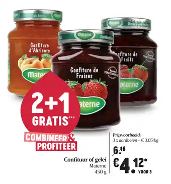 Delhaize Confituur of gelei aanbieding