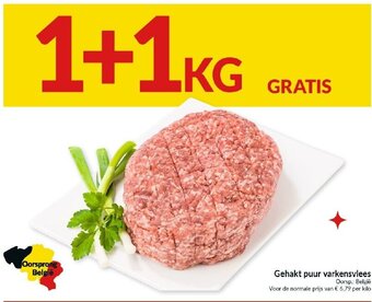 Intermarché Gehakt puur varkensvlees aanbieding