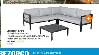 Loungeset evora