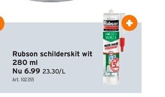 GAMMA Rubson schilderskit wit 280 ml aanbieding