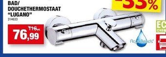 Hubo Bad/ douchethermostaat “lugano” aanbieding