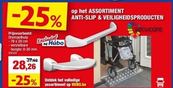 Hubo Op het assortiment anti-slip & veiligheidsproducten aanbieding