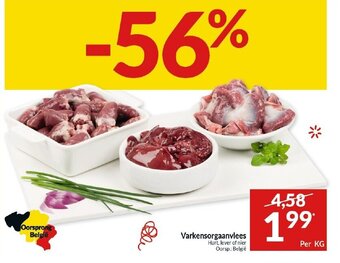 Intermarché Varkensorgaanvlees aanbieding
