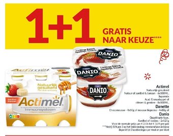 Intermarché Actimel aanbieding