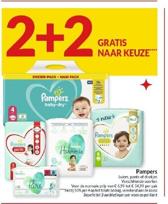 Intermarché Pampers aanbieding