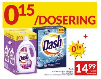 Intermarché Dash aanbieding