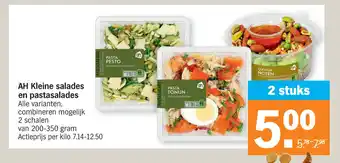 Kleine salades en pastasalades